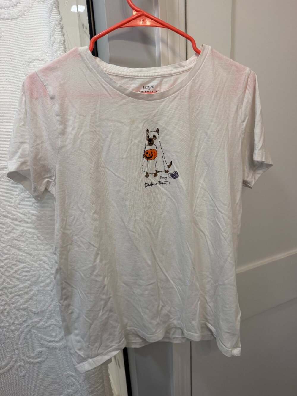 J.Crew Women's Halloween novelty t-shirt size L